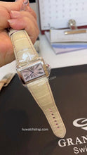 Load image into Gallery viewer, Compatible with Cartier Tank Divan strap 24mm Alligator leather strap - HU Watch strap