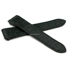 画像をギャラリービューアに読み込む, Genuine Alligator compatible with Cartier Santos100 strap 24.5mm 23mm 20mm - HU Watch strap