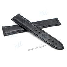 画像をギャラリービューアに読み込む, Genuine Alligator Compatible with omega Watch Strap 20mm 18mm 17mm - HU Watch strap