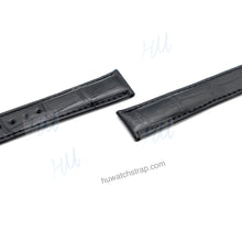 画像をギャラリービューアに読み込む, Genuine Alligator Compatible with omega Watch Strap 20mm 18mm 17mm - HU Watch strap