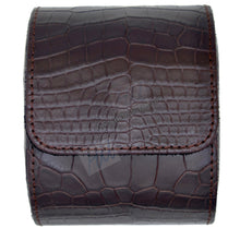 Load image into Gallery viewer, Luxury crocodile skin watch storage box - HU Watch strap