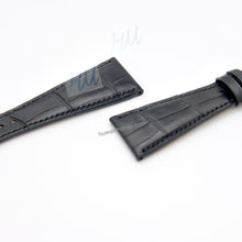 Load image into Gallery viewer, Compatible with Bulgari Assioma Strap 28mm Alligator leather strap - HU Watch strap