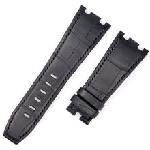 画像をギャラリービューアに読み込む, Compatible with Audemars Piguet Royal Oak Strap 28mm Alligator leather strap - HU Watch strap