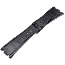 画像をギャラリービューアに読み込む, Compatible with Audemars Piguet Royal Oak Strap 28mm Alligator leather strap - HU Watch strap