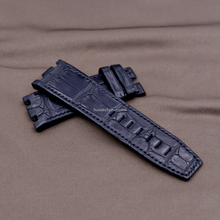 画像をギャラリービューアに読み込む, Compatible with Audemars Piguet Royal Oak Strap 28mm Alligator leather strap - HU Watch strap
