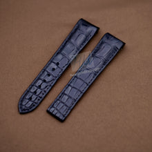 画像をギャラリービューアに読み込む, Genuine Alligator Compatible with Omega Speedmaster Broad Arrow44.25 mm Watch Strap 21mm - HU Watch strap