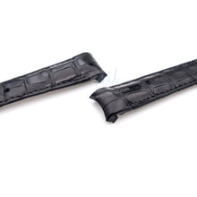 画像をギャラリービューアに読み込む, Genuine Alligator Compatible with Omega Speedmaster Broad Arrow44.25 mm Watch Strap 21mm - HU Watch strap