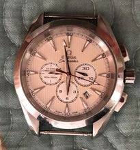 画像をギャラリービューアに読み込む, Genuine Alligator Compatible with Omega Speedmaster Broad Arrow44.25 mm Watch Strap 21mm - HU Watch strap