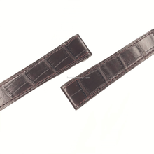 画像をギャラリービューアに読み込む, Genuine Alligator compatible with Cartier Santos100 strap 24.5mm 23mm 20mm - HU Watch strap