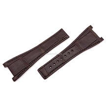 画像をギャラリービューアに読み込む, Genuine Alligator Compatible with Omega Constellation series Watch Strap 28mm - HU Watch strap