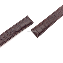 画像をギャラリービューアに読み込む, Genuine Alligator Compatible with omega Watch Strap 20mm 18mm 17mm - HU Watch strap