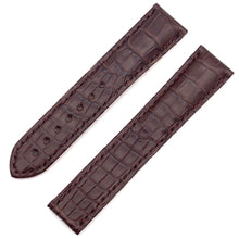 画像をギャラリービューアに読み込む, Genuine Alligator Compatible with omega Watch Strap 20mm 18mm 17mm - HU Watch strap