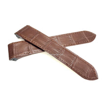 画像をギャラリービューアに読み込む, Genuine Alligator compatible with Cartier Santos100 strap 24.5mm 23mm 20mm - HU Watch strap