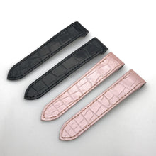 画像をギャラリービューアに読み込む, Genuine Alligator compatible with Cartier Santos100 strap 24.5mm 23mm 20mm - HU Watch strap