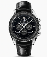 Load image into Gallery viewer, Genuine Alligator Compatible with Omega Speedmaster Professional Moonwatch Moonphase - HU Watch strap
