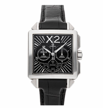 Load image into Gallery viewer, Genuine Alligator Compatible with Omega De Ville X2 37mm  Watch Strap 21mm - HU Watch strap
