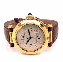 Load image into Gallery viewer, Genuine Alligator Compatible with Cartier Pasha Watch Strap 18mm - HU Watch strap
