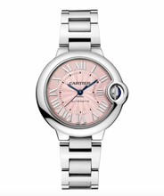 Carica l&#39;immagine nel visualizzatore di Gallery, Alligator strap Compatible with Cartier Ballon Bleu  Watch Strap   18mm 16mm 14mm - HU Watch strap
