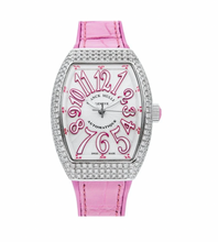 Load image into Gallery viewer, Alligator strap Compatible with Franck Muller Vanguard V23 Watch Strap - HU Watch strap
