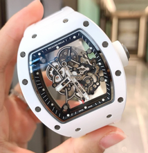 Load image into Gallery viewer, Genuine Alligator Compatible withRichard Mille RM 055 Watch Strap - HU Watch strap

