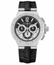 Load image into Gallery viewer, Compatible with Bvlgari Diagono Alligator strap watch strap - HU Watch strap
