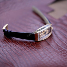Load image into Gallery viewer, Compatible with CORUM Miss Golden Bridge  Watch Strap Alligator strap - HU Watch strap
