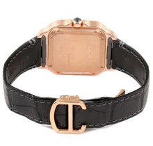 Load image into Gallery viewer, Compatible with Cartier Santos Watch Strap 21mm 18mm Alligator strap - HU Watch strap
