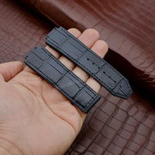 Load image into Gallery viewer, Compatible with Hublot Classic Fusion Aerofusion strap 25mm Alligator strap - HU Watch strap
