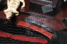 Charger l&#39;image dans la galerie, compatible Patek Philippe Nautilus 5712 5711 Strap 25mm Alligator leather strap - HU Watch strap
