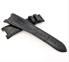 Load image into Gallery viewer, compatible Patek Philippe Nautilus 5712 5711 Strap 25mm Alligator leather strap - HU Watch strap
