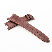 Load image into Gallery viewer, compatible Patek Philippe Nautilus 5712 5711 Strap 25mm Alligator leather strap - HU Watch strap
