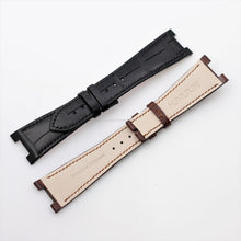 Load image into Gallery viewer, compatible Patek Philippe Nautilus 5712 5711 Strap 25mm Alligator leather strap - HU Watch strap
