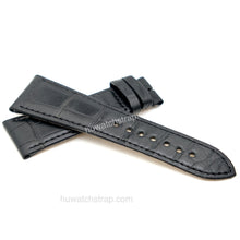 Load image into Gallery viewer, Compatible with Cartier Tank Divan strap 24mm Alligator leather strap - HU Watch strap

