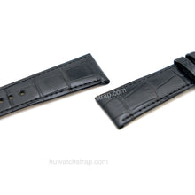Load image into Gallery viewer, Compatible with Cartier Tank Divan strap 24mm Alligator leather strap - HU Watch strap
