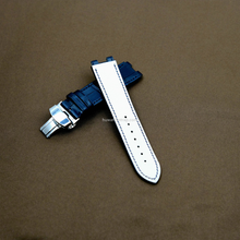 Load image into Gallery viewer, Genuine Alligator Compatible with Breguet navigation5517 5527 40mm Watch Strap 22mm - HU Watch strap
