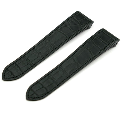 Genuine Alligator compatible with Cartier Santos100 strap 24.5mm 23mm 20mm - HU Watch strap