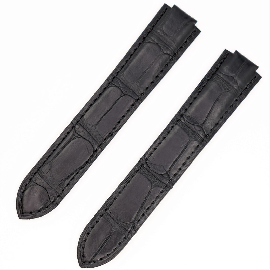 Compatible with cartier blue balloon Alligator strap 44mm 42mm 36mm 33mm 28mm Watch Strap - HU Watch strap