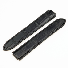 Load image into Gallery viewer, Compatible with cartier blue balloon Alligator strap 44mm 42mm 36mm 33mm 28mm Watch Strap - HU Watch strap
