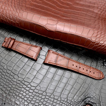 Load image into Gallery viewer, Compatible with Bvlgari Octo Finissimo strap Alligator 30mm - HU Watch strap
