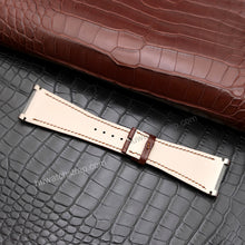 Load image into Gallery viewer, Compatible with Bvlgari Octo Finissimo strap Alligator 30mm - HU Watch strap
