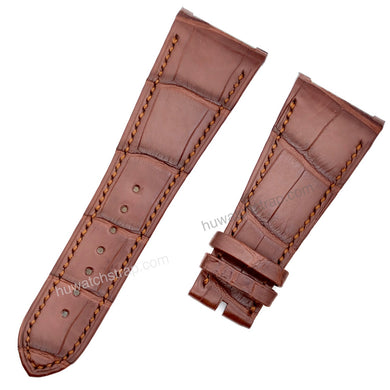 Compatible with Bvlgari Octo Finissimo strap Alligator 30mm - HU Watch strap