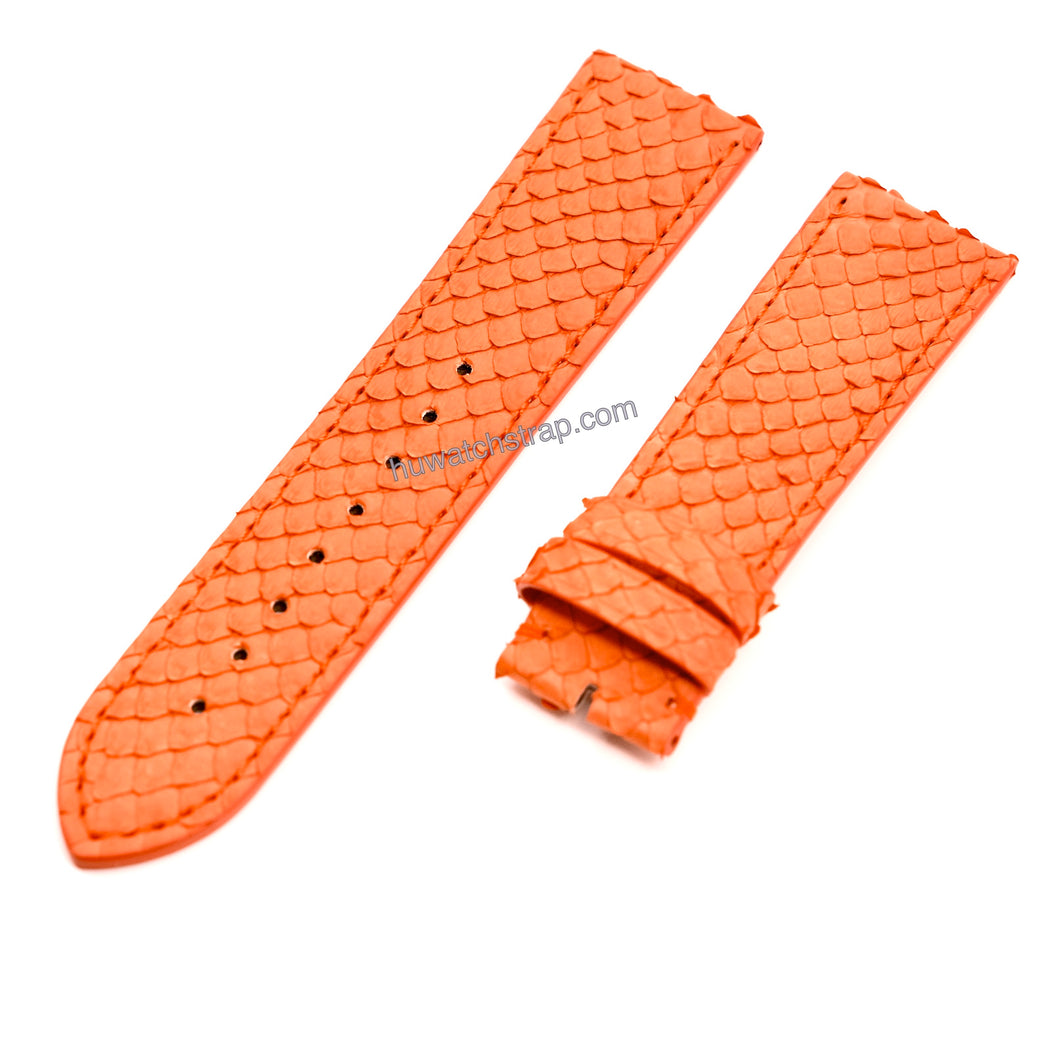 Snakeskin strap compatible with apple Watch - HU Watch strap