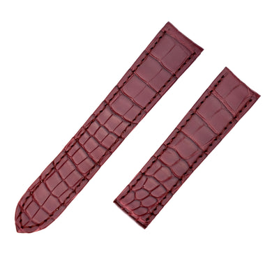 Genuine Alligator Compatible with Cartier Tank Americaine Watch Strap 16mm - HU Watch strap