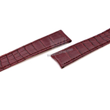 Carica l&#39;immagine nel visualizzatore di Gallery, Genuine Alligator Compatible with Cartier Tank Americaine Watch Strap 16mm - HU Watch strap
