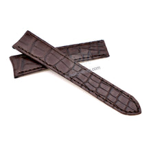 Carica l&#39;immagine nel visualizzatore di Gallery, Genuine Alligator Compatible with Cartier Tank Americaine Watch Strap 16mm - HU Watch strap
