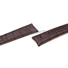 Carica l&#39;immagine nel visualizzatore di Gallery, Genuine Alligator Compatible with Cartier Tank Americaine Watch Strap 16mm - HU Watch strap
