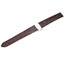 Carica l&#39;immagine nel visualizzatore di Gallery, Genuine Alligator Compatible with Cartier Tank Americaine Watch Strap 16mm - HU Watch strap
