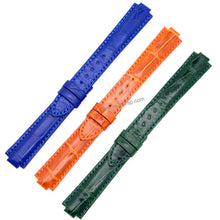 Carica l&#39;immagine nel visualizzatore di Gallery, Alligator strap Compatible with Cartier Ballon Bleu  Watch Strap   18mm 16mm 14mm - HU Watch strap
