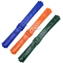 画像をギャラリービューアに読み込む, Alligator strap Compatible with Cartier Ballon Bleu  Watch Strap   18mm 16mm 14mm - HU Watch strap
