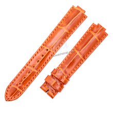 Carica l&#39;immagine nel visualizzatore di Gallery, Alligator strap Compatible with Cartier Ballon Bleu  Watch Strap   18mm 16mm 14mm - HU Watch strap
